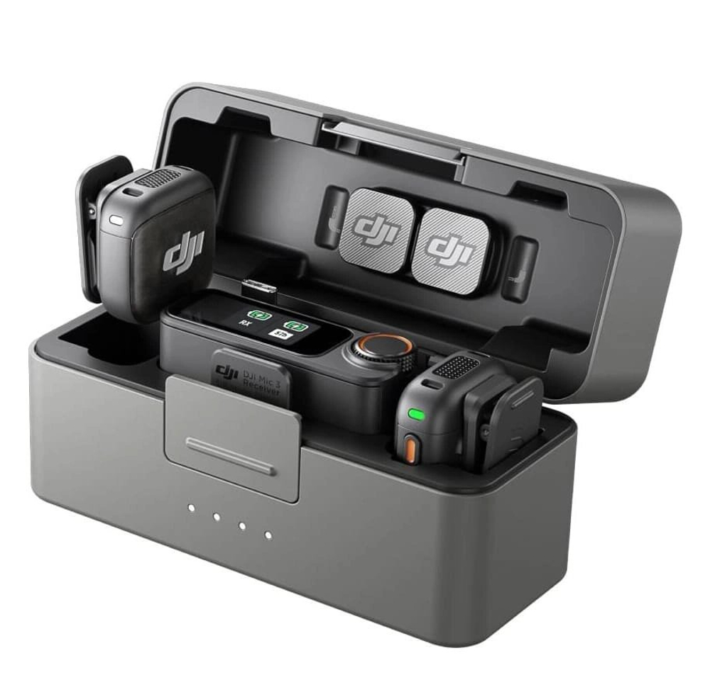 Микрофон DJI Mic 3 Wireless Microphone (2TX+1RX) (DMT03)