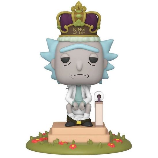 Фигурка Funko POP! Deluxe: Rick & Morty: King of $#!+ w/Sound 45437