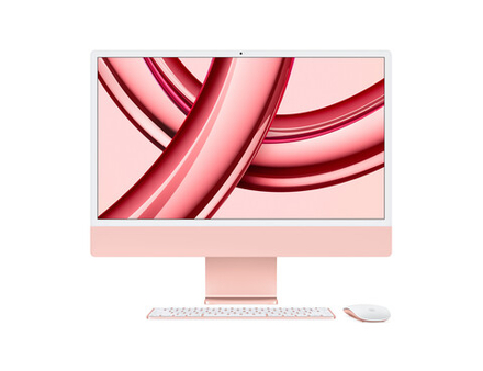 Apple iMac M3, 2023, 8GB, 256GB, 8-CPU, 10-GPU, Pink (Розовый)