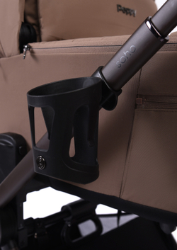 Peppy Коляска детская Soho 2 в 1 Cappuccino Капучино