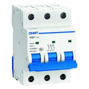 Выключатель автоматический  179705  NB1-63  CHINT  3P. 32A. C. 6kA
