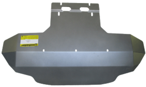 Усиленная защита Motodor картера двигателя, кпп, радиатора. 5 мм, алюминий. для Audi Q7 S-line 2006-2009 арт.30103