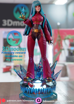 Кула Даймонд Король бойцов Фигурка Kula Diamond King of Fighters