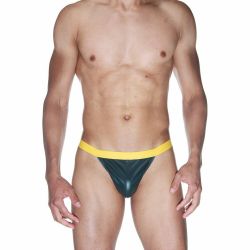 Мужские трусы тонги темно-зеленые La Blinque LB15549