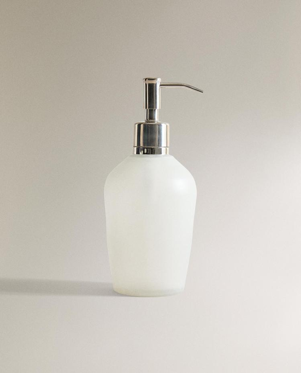 ZARA HOME МАТОВЫЙ ДОЗАТОР ДЛЯ МЫЛА, ПРОЗРАЧНЫЙ