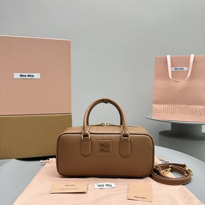 Miu Miu Arcadie Leather Bag 27 cm