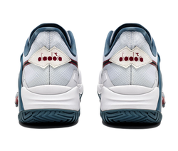 Теннисные кроссовки Diadora B.Icon 2 AG - white/oceanvief/salsa - White Red Бирюзовый