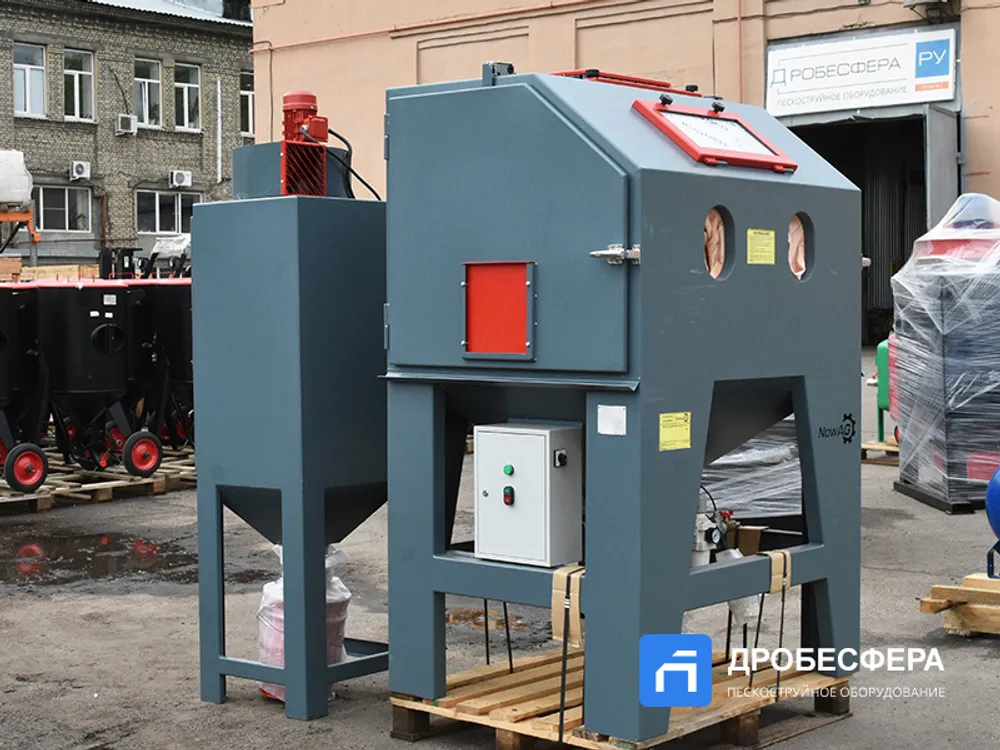 Пескоструйная камера NowAG A-80SF с фильтром