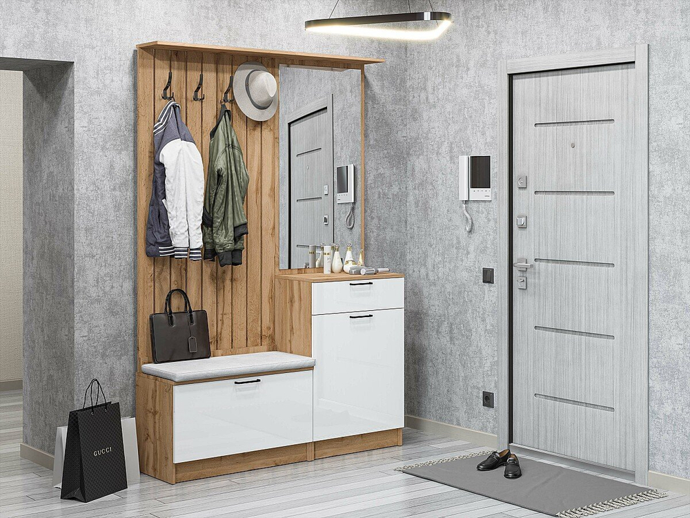 Прихожая Стиль-02 Angel Дуб Вотан