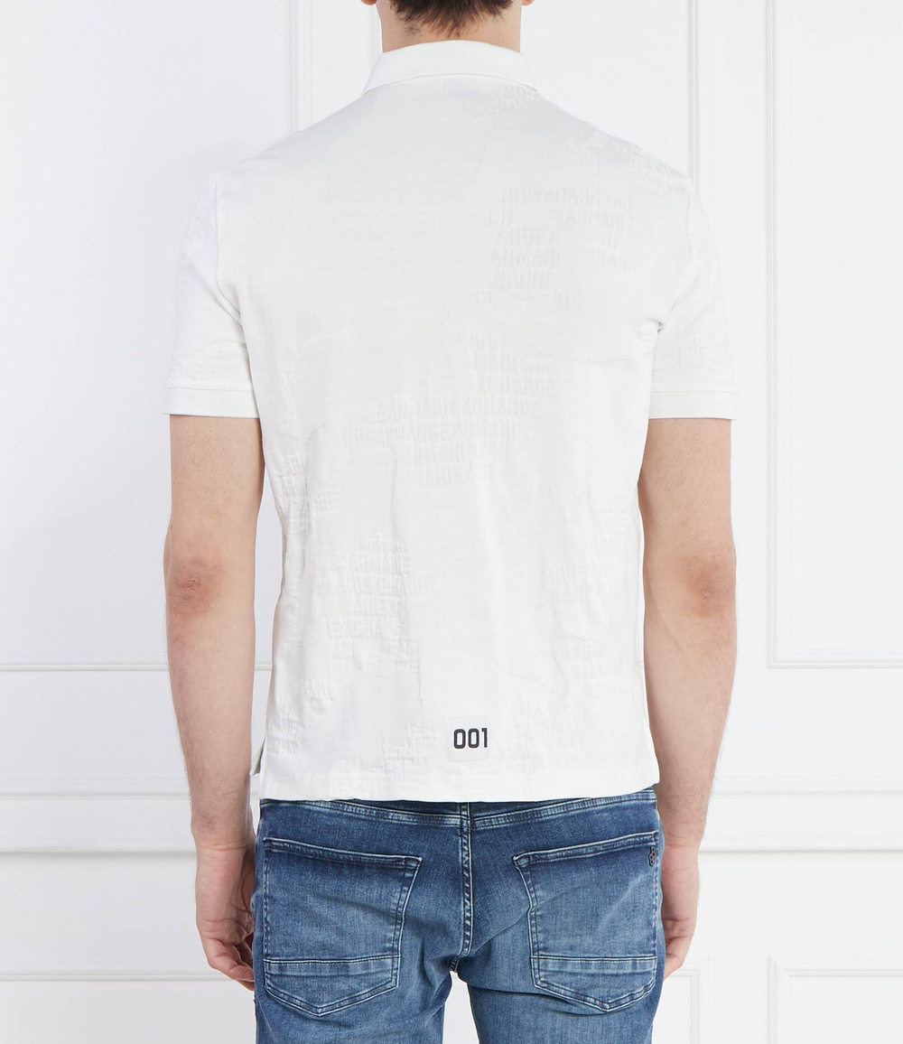 Поло Armani Exchange - белый(3DZFLG ZJ85Z)