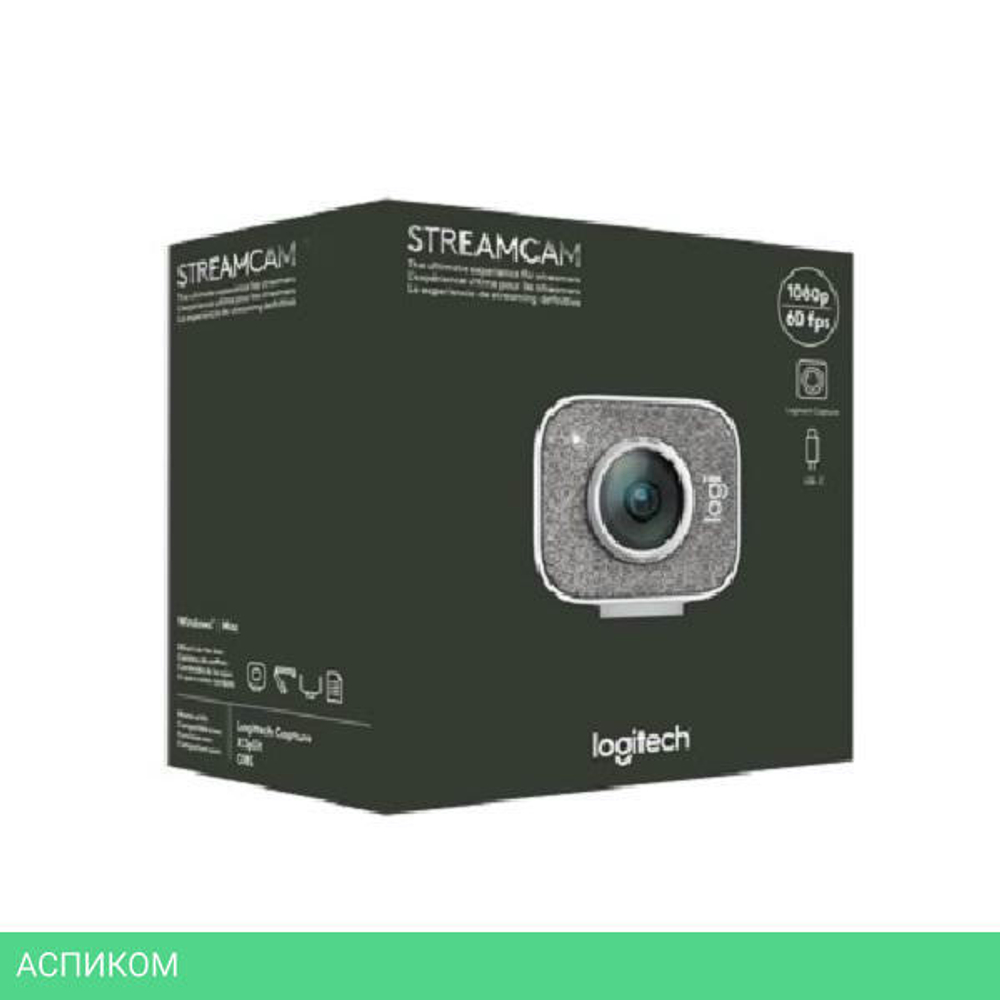 Веб-камера Logitech Conference Cam Connect черный (960-001281)