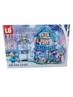 Конструктор Принцесс Замок Эльзы Холодное сердце 411 деталей