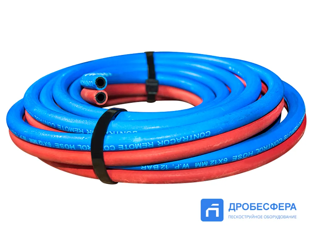 Шланг воздушный Contracor Twin-Line d=6 мм бухта 20 м