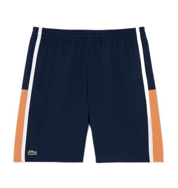 Теннисные шорты Lacoste Sport Colourblock Panels Lightweight - navy blue/blossom/white