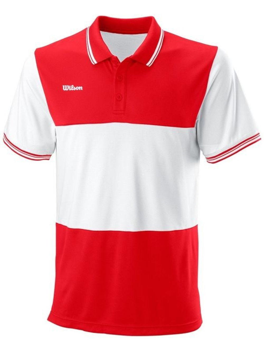 Мужское теннисное поло Wilson Team II Polo Men - team red