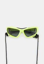 Спортивные очки 720armour STINGRAY / Matte Neon Lime Yellow / Polarized Smoke
