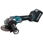 Makita GA005GM201 аккумуляторная угловая шлифмашина (2 x 4 Ач, ЗУ)