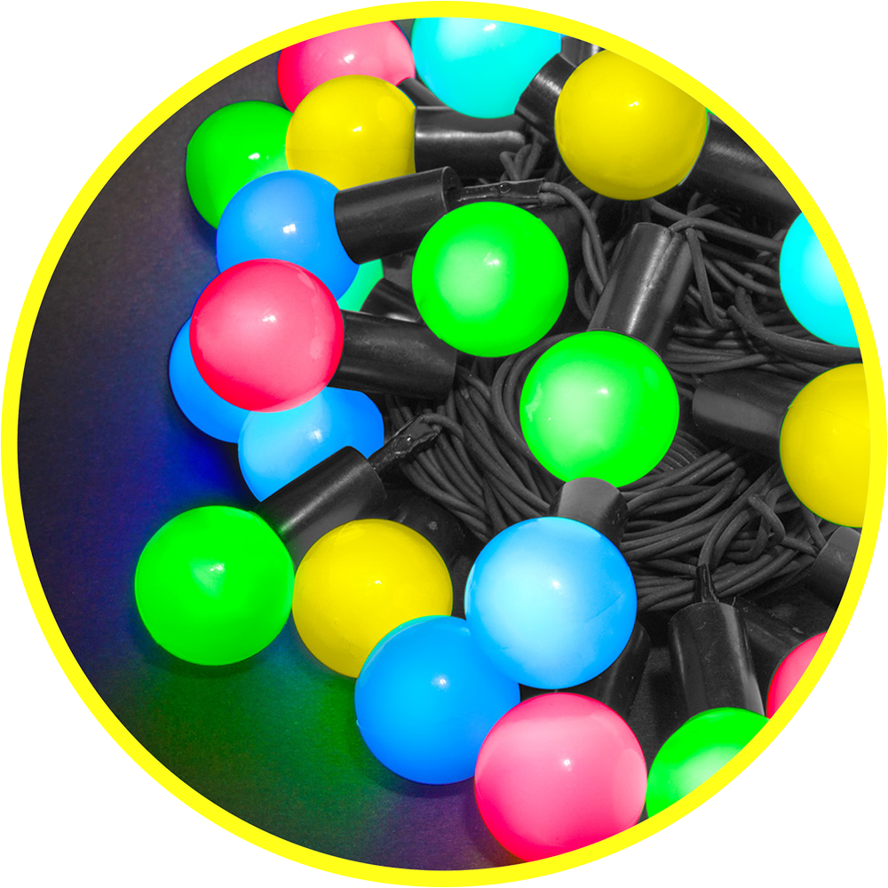 Гирлянда Navigator 61 837 NGF-B02-70RGB-10-8m-230-BL-IP44