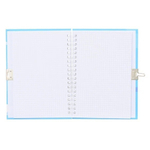 Блокнот детский Basir на замке, формат А6, серия "Дракон", переплет 7БЦ, 18*13.5 см, 48 листов, ассорти