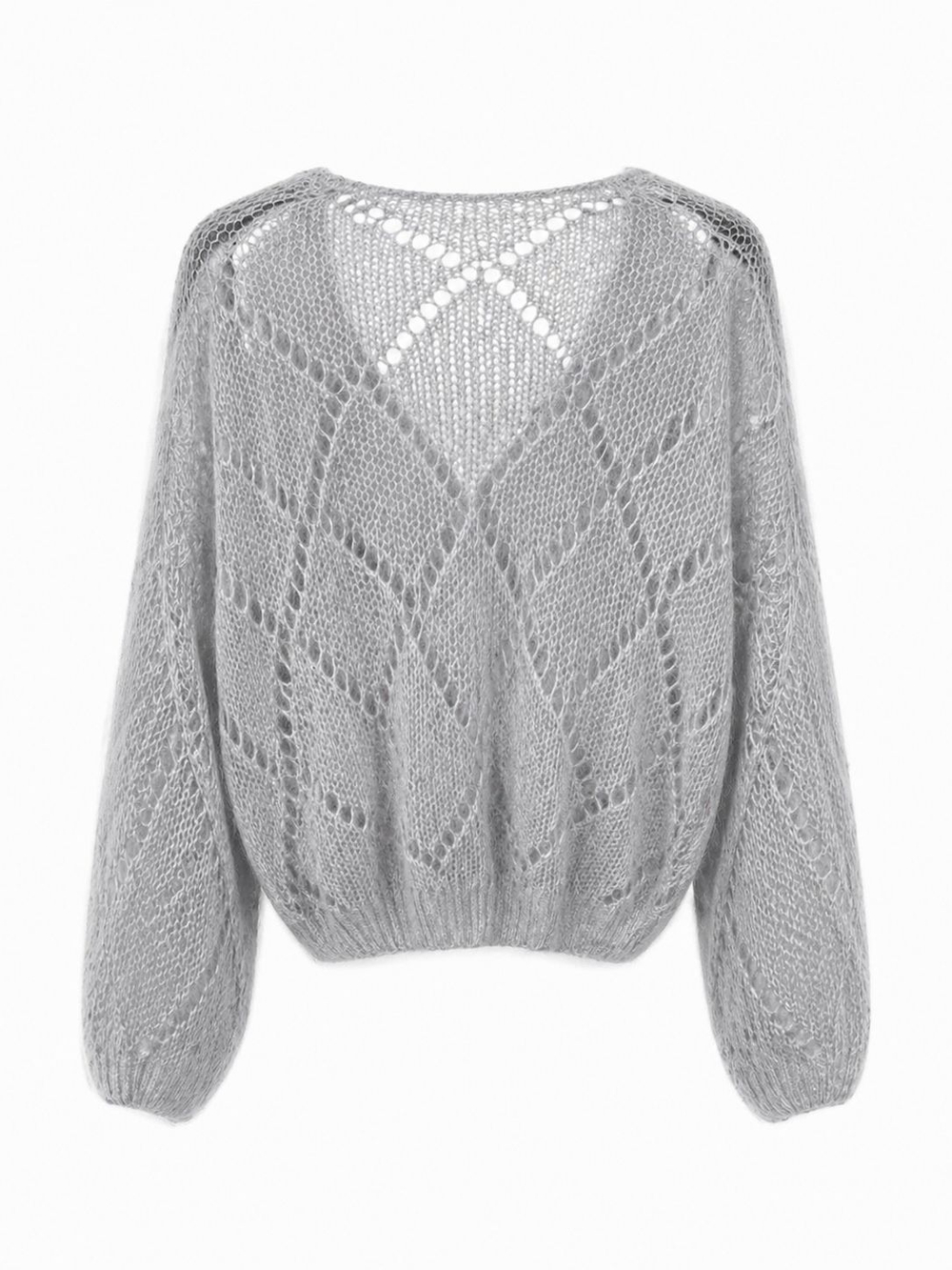 MOHAIR кофта -  серый