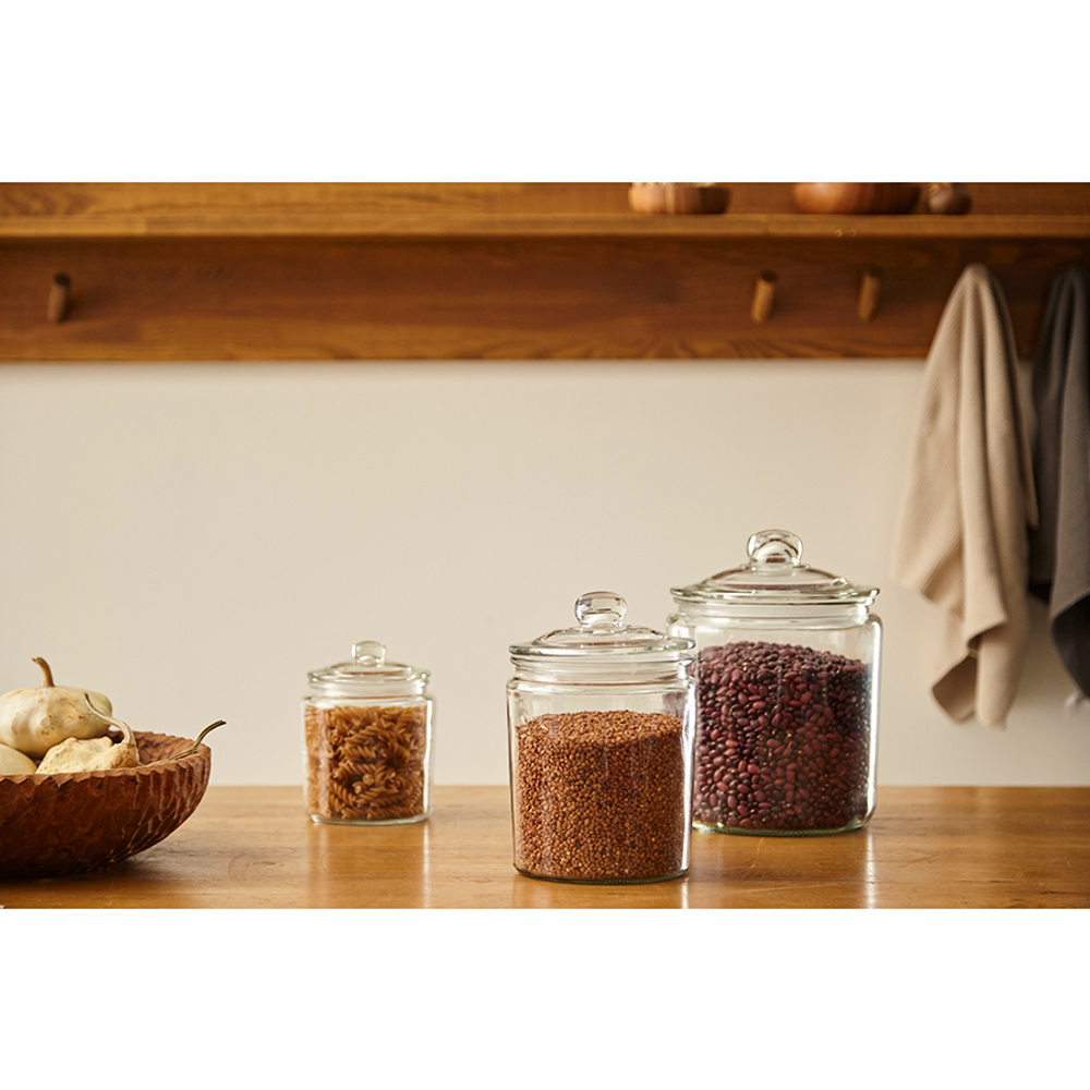 Банка для хранения стеклянная close, 750 мл