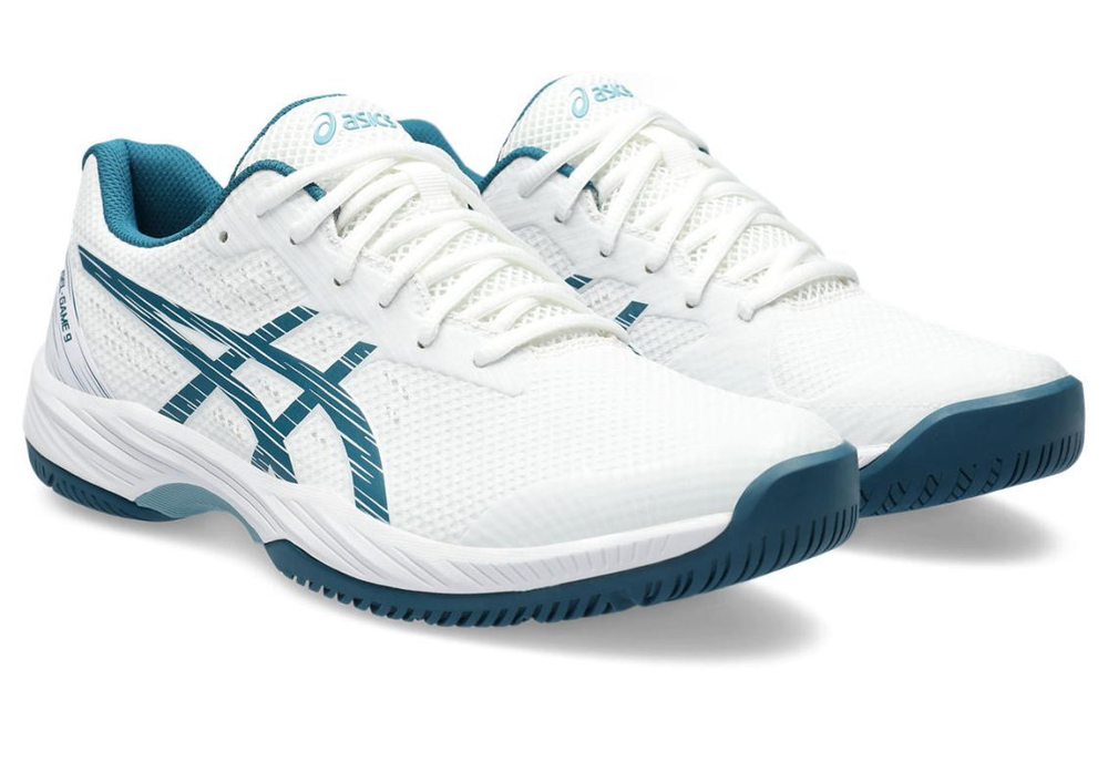 Теннисные кроссовки Asics Gel-Game 9 - white/restful teal