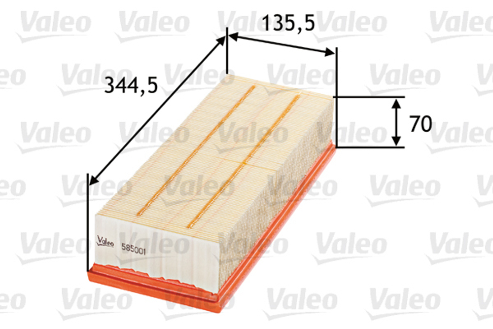 VALEO - 585001-VAL - Air Filter