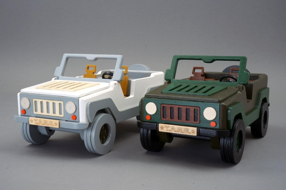 Внедорожник Off-Road от TARG - деревянный конструктор, сборная модель, 3d пазл