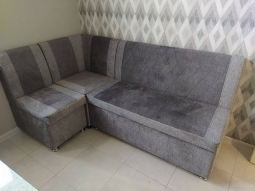 Диван угловой Оскар 5 (серый)