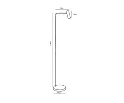 Kink Light 08070-F,19 Торшер Алери черный