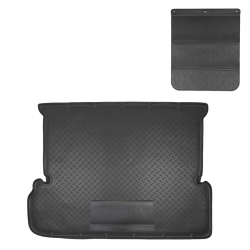 Коврик в багажник Norplast/Unidec для Toyota LC 150 Prado в кузове J150 (2010-), 7 мест, Черный, арт.NPL-P-88-53-APP