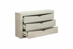 Комод 33.11 Лючия Бетон пайн белый/ венге