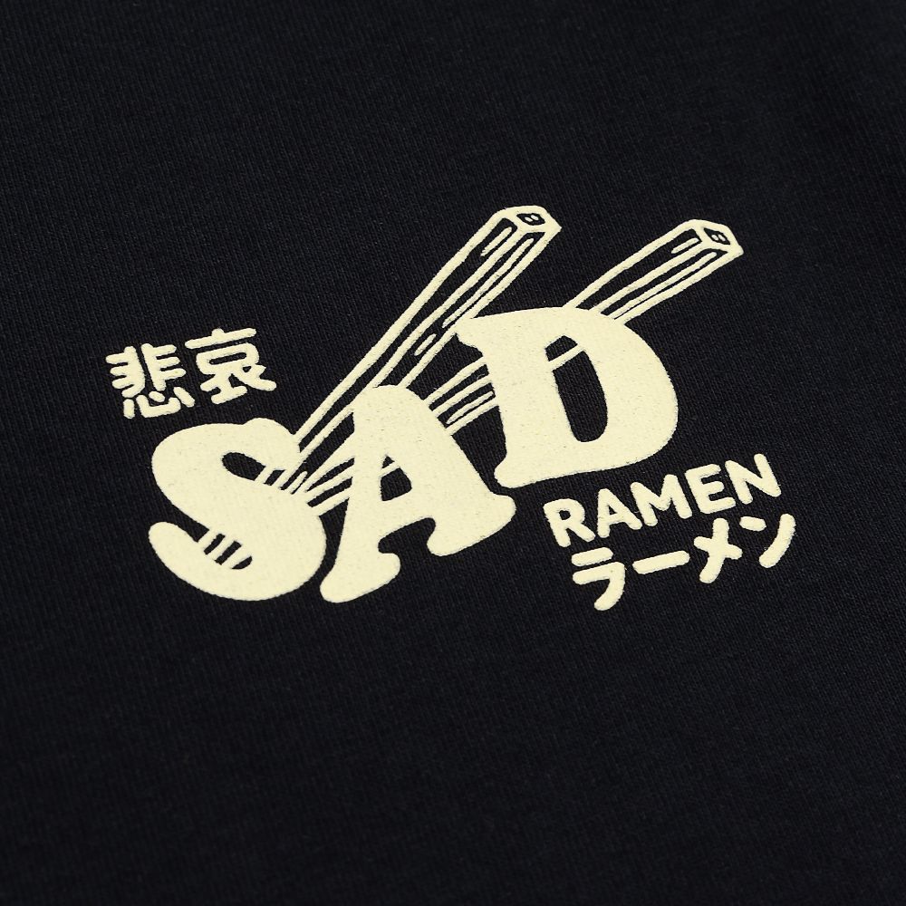 Купить Лонгслив Sad Ramen Черный Лонгслив Sad Ramen Черный