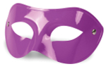 Фиолетовая гладкая маска на глаза