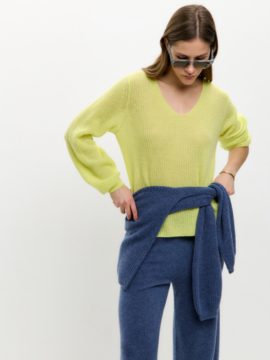 Кашемировый пуловер