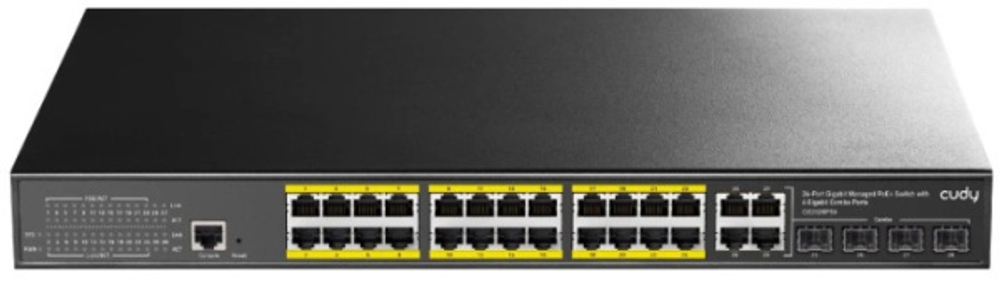Коммутатор управляемый Cudy GS2028PS4-400W