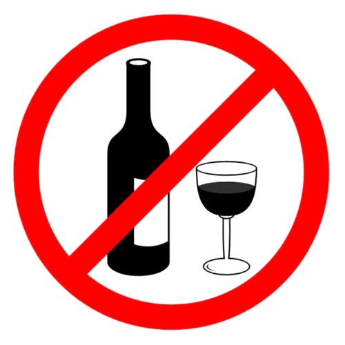 Р53-01 "Распитие спиртных напитков запрещено"