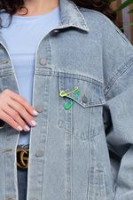 Жакет джинсовый Милана (серо-голубая) Б13370-4М LT Collection