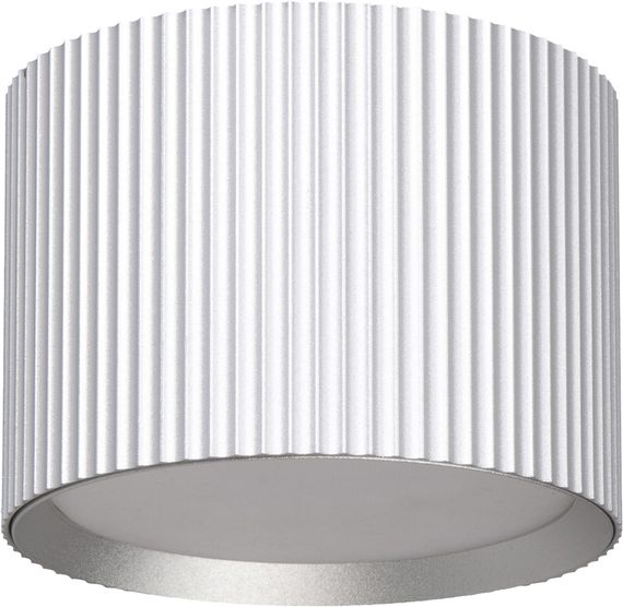 Светильник потолочный Feron HL458 Barrel ARIA 12W, 230V, GX53, серебро