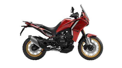 Мотоцикл Moto Morini X-CAPE 700 Gold Spoke Wheel, красный
