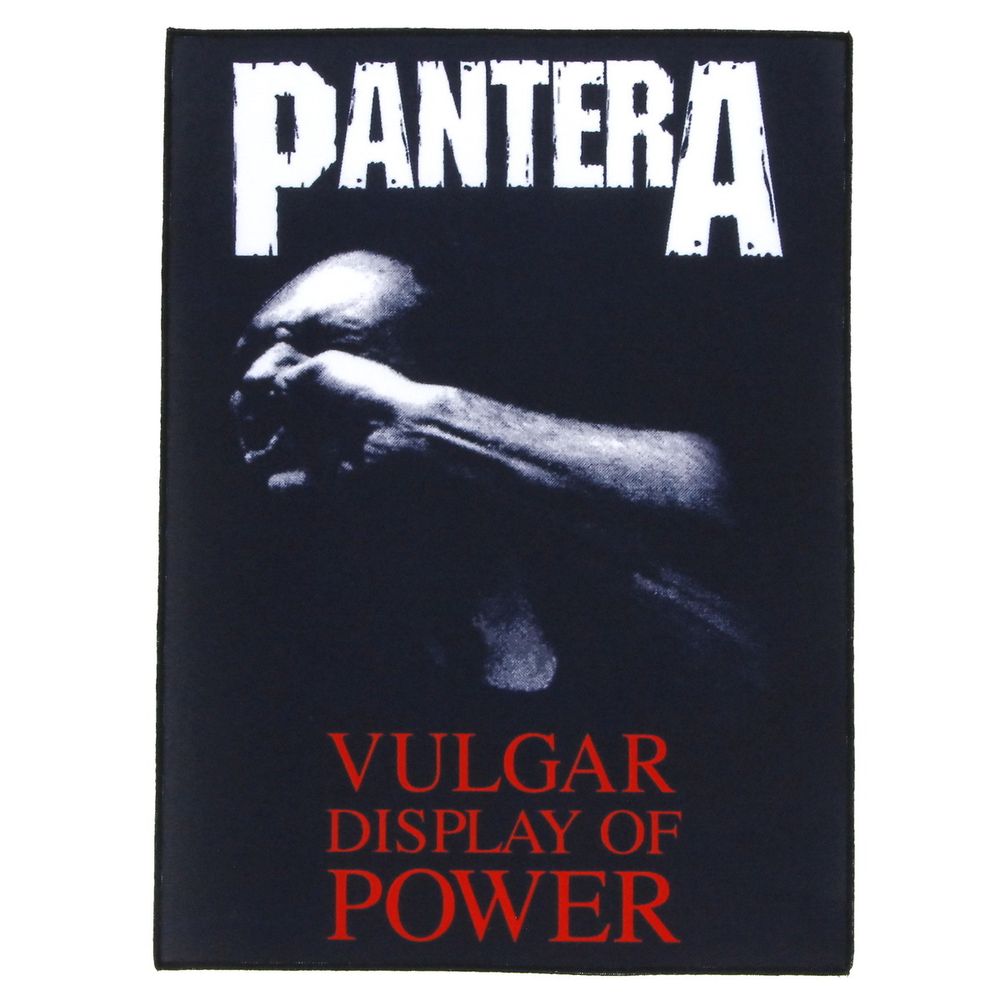 Нашивка спиновая группы Pantera