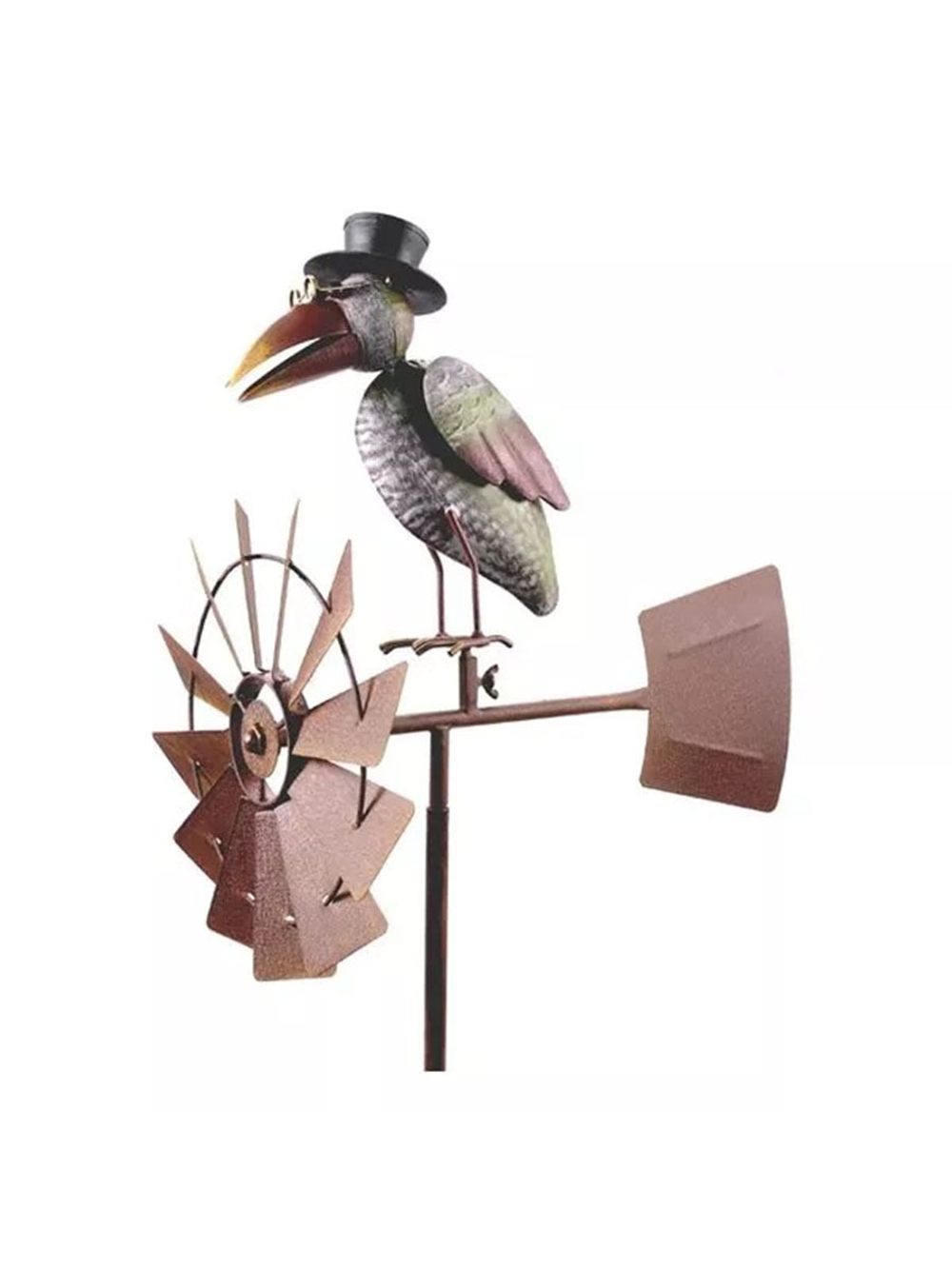 Декор-вертушка "Ворон" 50x30x151 см