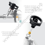 KRAFTOOL EXTREME, полностью разборный обслуживаемый пистолет для монтажной пены (06800)