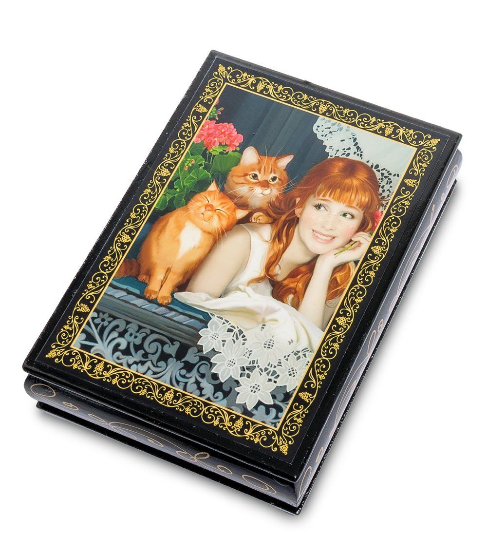 ШК-11/ 4-I Шкатулка в технике декупаж (11х16х4)