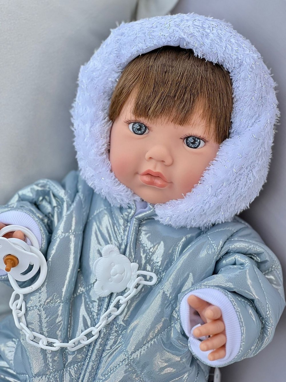 Кукла Marina and Pau 45 cм TEO мягконабивная в пакете (M1163K)