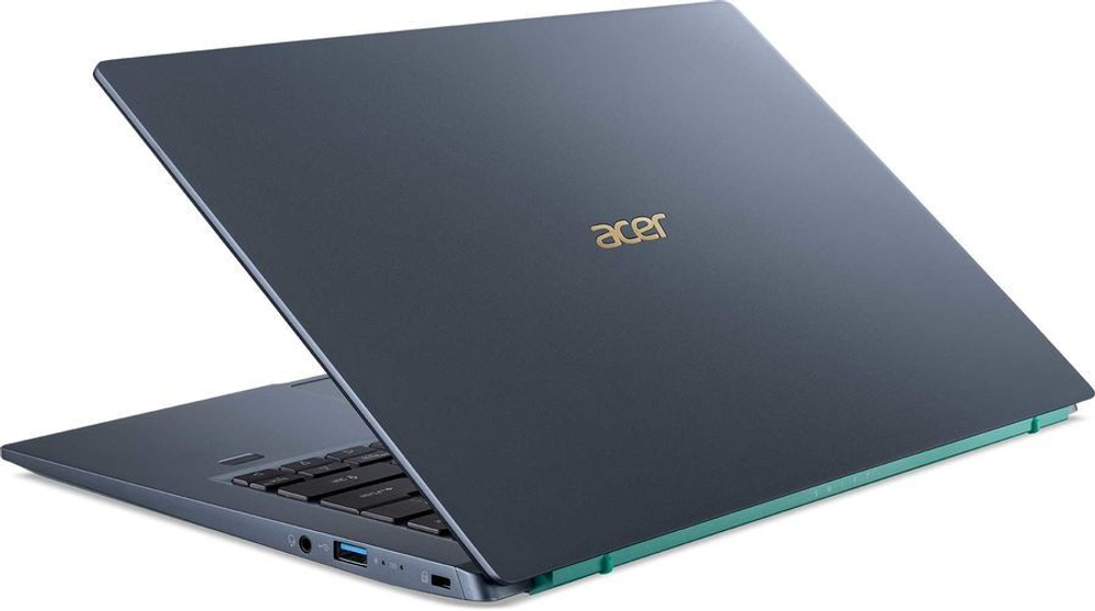 Ноутбук Acer Swift 3x SF314-510G-77P5 (NX.A0YER.002) 14"IPS/ i7-1165G7/ 16Гб/ 2Тб SSD/ Iris Xe Graphics/ нет DVD/ Без ОС/ Синий