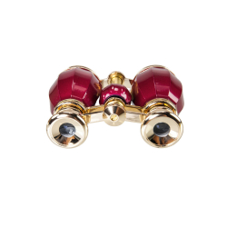 Бинокль БГЦ 4*30 А01 (вишня/золото с фокусировкой)