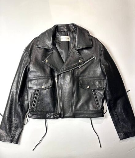 Кожаная куртка Yves Saint Laurent
