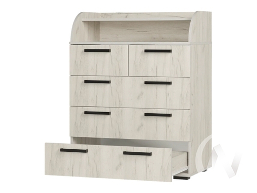 Комод Стандарт-1 NEW (дуб крафт белый)