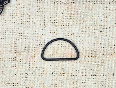 Полукольцо металлическое, ш. 40 мм, h 20 мм, 2,5 мм, 4,1 гр, оксид